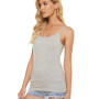 BQTQ 6 Pièces Débardeur Femmes Long Basique Caraco Camisole Réglables Bretelles