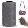 LEREATI Fil Macramé 1mm x 230m Corde Macramé Polyester Ficelle Corde Fil Polypropylène pour Sac à Main, Suspension Murale, Trava