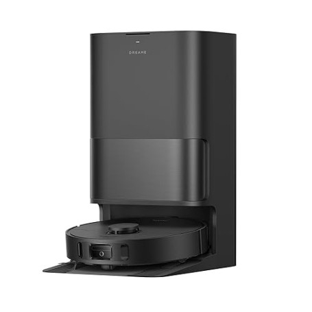 DREAME L40 Ultra A Robot Aspirateur et Lave-Vaisseau avec, Aspiration de 24 000 Pa, Vidange Automatique de la Poussière et Doubl