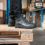 Safety Jogger Botte de sécurité - Chaussure de travail S3/S1P à embout en acier pour hommes ou femmes, semelle en acier antidéra