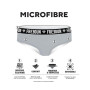 FREEGUN Culotte Femme Microfibre, sous-vêtement Féminins, Confortable et Ultra-Doux (Lot de 4)