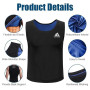 Flintronic Gilet de Sueur de Sauna pour Hommes, Débardeur Sudation Amincissant Ventre, T Shirt Sudation Homme, pour Entraînement