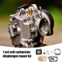 TNSRAY Joint de carburateur et kit de diaphragme pour carburateur, Kit de Réparation Membrane Remplacé Carburateurs Débroussaill