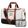 LOVEVOOK Sac de voyage pour femme - Sac de voyage Weekender - Avec trousse de toilette, compartiment à chaussures et compartimen