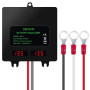 Wattive Équilibreur de batterie 24 V, égaliseur de batterie 2 x 12 V, système de charge solaire IP67, équilibreur pour batteries