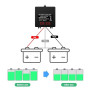 Batterie Égaliseur Batterie Solaire Equilibreur de Batteries avec Affichage Numérique pour Tension d'égalisation Plomb-acide Lit