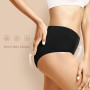 YouShow Culottes Femmes Coton Taille Haute Lot de 5 Slips Elasticité Ventre Plat