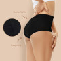 YouShow Culottes Femmes Coton Taille Haute Lot de 5 Slips Elasticité Ventre Plat