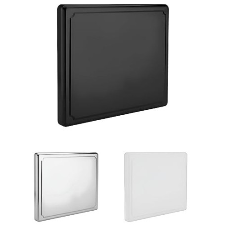HOMELAY Couvre plaque de cuisson gaz, inducción y vitroceramica. 52,5 x 60,5 x 5,5 cm. Couleur: noir. Protege plaque de cuisson