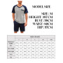 Irdcomps Pyjama Homme Coton Ete Ensembles de Pyjama Été Court Doux Short à Manches Courtes col V Vêtements de Nuit Vêtements de 