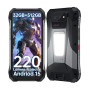 8849 Tank X 5G Téléphone Incassable, Android 15 Smartphone Robuste 512GB avec 220LM Projecteur, 6,78'' 120Hz Écran, IP68 Télépho