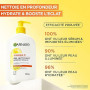 GARNIER Skin Active - Gel Nettoyant Booster D'Éclat - pH Neutre - Démaquille En Douceur, Hydrate & Illumine - Enrichi En Vitamin