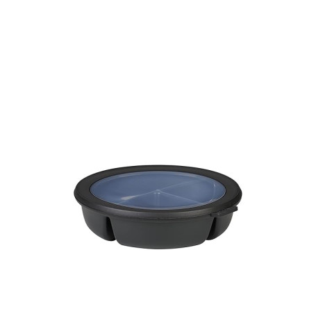Mepal - Bol bento Cirqula 3 cases multi-usage rond - Boîte de conservation hermétique - Conserver un repas séparé - Meal prep co