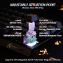 ATTACK SHARK X68 HE Clavier 8000Hz Rapid Trigger, Clavier Gamer Filaire RGB 60% avec Précision RT de 0,01 mm avec Interrupteur M
