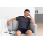 Bresdk Pyjama Homme Court Ensembles de Pyjamas Coton Été Vêtements De Détente Deux Pièces Confortable Doux S-3XL
