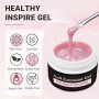 Sularpek Gel Construction Ongle UV, 15 ml Gel Ongle UV, Gel de Construction Ongle, Base Gel UV Ongles pour Nail Art, Nail Extens