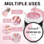Sularpek Gel Construction Ongle UV, 15 ml Gel Ongle UV, Gel de Construction Ongle, Base Gel UV Ongles pour Nail Art, Nail Extens