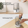 Homvana Humidificateur d'Air bébé, 3.6 L Cool Mist Top-Fill, 16dB Silencieux, 34H Durable Humidificateu Chambre, Plante, BPA Fre