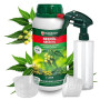 Veddelholzer 1000 ml d'huile de neem de qualité supérieure pressée à froid 100% naturelle, kit complet avec émulsifiant naturel