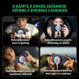 Black Shark FunCooler 6 Refroidisseur Telephone Magnétique, ventilateur telephone portable avec éclairage RGB, Contrôlable via A