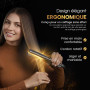 SI SHINY - Lisseur Cheveux Professionnel - Plaques en Titane – Jusqu'a 250°C – Technologie lissage & soin – Chauffe Rapide – Usa