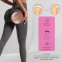 Leonie Leggings Anti Cellulite 3D Femme Original, Legging Anti-Cellulite à Compression 3 D, Minceur Taille Haute sans Couture, P