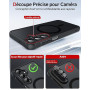 LeYi Coque Magnétique pour Samsung Galaxy A16 / A 16, avec 2 Verre Trempé, Compatible avec MagSafe, Étui Housse Antichoc Bumper