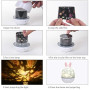 URAQT Veilleuse Enfant Lampe Etoile Projecteur, Veilleuse Bébé, Lampe Etoile Projecteur Veilleuse Enfant, 360°Rotation Telecomma