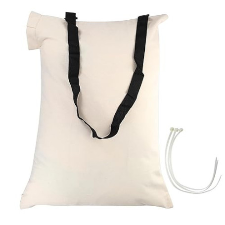 IGNPION Sac universel pour aspirateur/souffleur à feuilles avec épaule, sac de collecte de feuilles de jardin de grande capacité