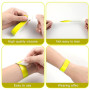 1000pcs Bracelets en Papier, Imperméables Bracelet d'Identification Bracelets pour Événements Bracelet Entrée Soirée pour Festiv