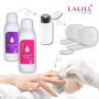 LALILL 500 Tampons - Tampons non pelucheux pour Cleaner, Aceton Remover - Lingettes Nageldesign Manucure - cellulose sans peluch