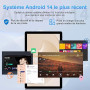 SUAAT Tablette 10 Pouces Android Octa Core avec 20Go RAM + 128Go ROM (2To TF) | 5G + 2.4G WiFi | FHD | GMS | Bluetooth 5.0 | 8MP
