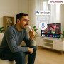 Thomson Go Cast 152 Dongle de Streaming, 4K UHD Google TV, Commande Vocale, Google Cast, Dolby Atmos, Dolby Digital+, HDR10, Por