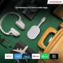 Thomson Go Cast 152 Dongle de Streaming, 4K UHD Google TV, Commande Vocale, Google Cast, Dolby Atmos, Dolby Digital+, HDR10, Por