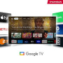 Thomson Go Cast 152 Dongle de Streaming, 4K UHD Google TV, Commande Vocale, Google Cast, Dolby Atmos, Dolby Digital+, HDR10, Por