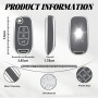 TOOMUME Coque Clé TPU, Etui Clé Étui Clé Adapté pour Renault Kangoo 3 Twingo 3 Megane 4 Trafic 4 Clio 5 Captur Dacia Sandero Ste