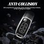 TOOMUME Coque Clé TPU, Etui Clé Étui Clé Adapté pour Renault Kangoo 3 Twingo 3 Megane 4 Trafic 4 Clio 5 Captur Dacia Sandero Ste