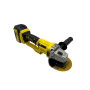 Nemura Meuleuse d'Angle Électrique Sans Fil 20V - Outil Moteur Sans Balais Brushless - avec 3 Disques 125 mm, 1 Clé à Molette, 1