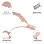 FRAMAR Pince Crocodile Cheveux Femme - Pince Cheveux Coiffeur, Pince a Cheveux Femme, Pinces à Cheveux, Pinces Crocodiles Cheveu