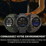 COROS Nomad Montre GPS Outdoor Robuste, écran MIP 1.3", autonomie 22 Jours, Cartes globales préchargées, Microphone pour enregis