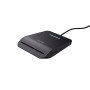 Trust Lecteur de Carte DNI USB-C, Compatible avec Toutes Les Cartes DNI, Conforme FIPS 201, FIPS TAA et ISO 7816 Classe A/B/C, C