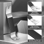 Hochferr Métal 24 Pièces Outils pour Garnitures Outils Démontage Outillage Carrosserie pour Panneau Accessoires Porte Autoradio