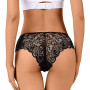 HAGOT Culottes en Dentelle pour Femmes, Lot de 6 Slip Taille Basse, Sous-vêtement Sexy, Soft Lace, Ultra Minces