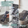 Broemba Télécommande bébé & Anneau de dentition - Jouet de dentition 100 % silicone - Jouet au design réaliste pour enfants - Sa
