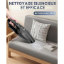 SERVOMASTER Aspirateur à Main, Aspirateur Voiture Puissant sans Fil avec Filtre HEPA Lavable et Accessoires Multifonctions, Aspi