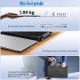 siaviala Ecran Portable 15.6”, 1080P FHD Triple Moniteur Portable pour PC Portables, Ultra-Fin Extension d'écran pour PC Portabl