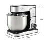 Royal Swiss ® Robot Pâtissier Professionnel 16L XXXXL 2800W, grande capacite - 12 Vitesses + Timer, Bol Inox, Ultra Puissant Pai