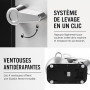Royal Swiss ® Robot Pâtissier Professionnel 16L XXXXL 2800W, grande capacite - 12 Vitesses + Timer, Bol Inox, Ultra Puissant Pai