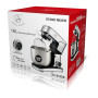 Royal Swiss ® Robot Pâtissier Professionnel 16L XXXXL 2800W, grande capacite - 12 Vitesses + Timer, Bol Inox, Ultra Puissant Pai