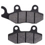 AHL 2 paires Motocyclette Plaquettes de Frein Avant/Arrière Compatible avec MASH Café Racer 125 2014-2016/ Seventy Five 125 2014